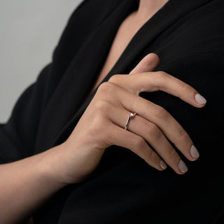 Anello Fabiani solitario con diamante taglio brillante - Fabiani Gioiellerie