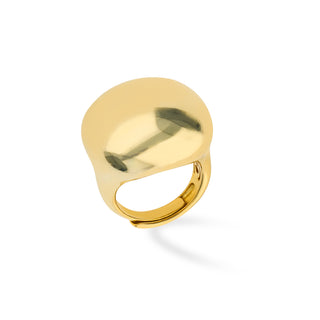 Anello Fabiani a fascia in argento 925 dorato