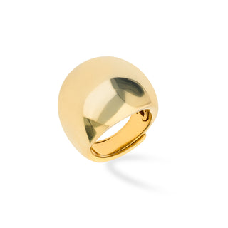 Anello Fabiani a fascia in argento 925 dorato