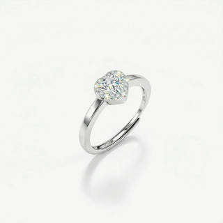 Anello Fabiani con Cuore in Argento