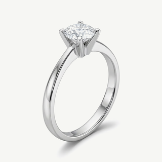 Anello solitario Fabiani in oro bianco 18kt con diamante brillante