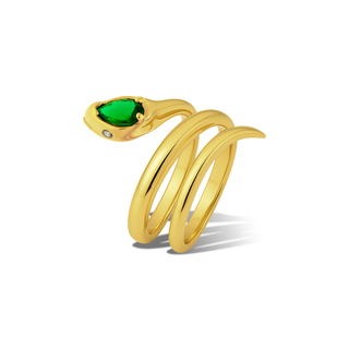 Anello Fabiani serpente in oro giallo 18Kt
