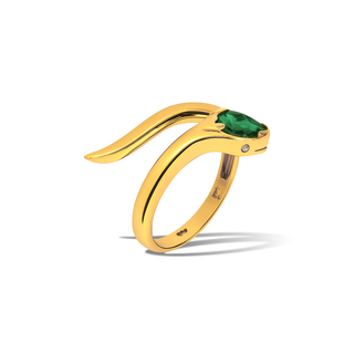 Anello Fabiani serpente in oro giallo 18Kt