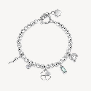 CHAKRA BRACELET FOUR LEAF CLOVER BROSWAY