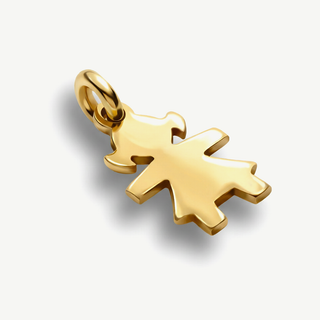 Ciondolo Love Fabiani in argento 925 dorato – bimba