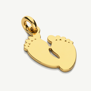 Ciondolo Love Fabiani in argento 925 dorato – Piedini