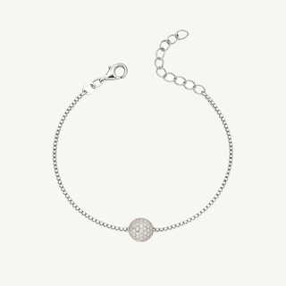 Bracciale in argento 925 con zirconi Fabiani