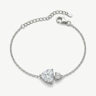 Bracciale Fabiani con Cuore in Argento