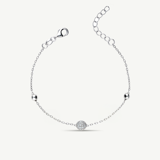 Bracciale Fabiani in Argento 925 con Zirconi e Sfere