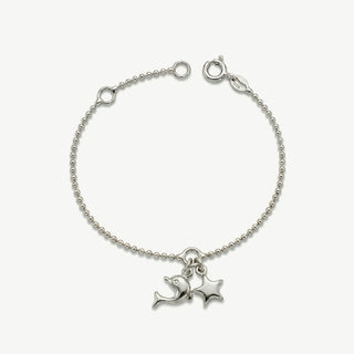 Bracciale Fabiani con Stella e Delfino in Argento