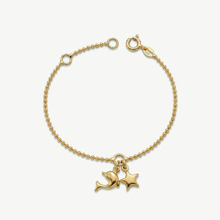 Bracciale Fabiani con Stella e Delfino in Argento