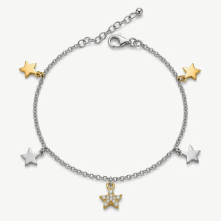 Bracciale Fabiani con Stelle in Argento