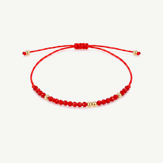 Bracciale con Cordino Regolabile e Palline