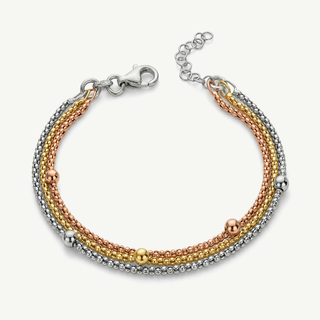 Bracciale Fabiani a Tre Fili in Argento