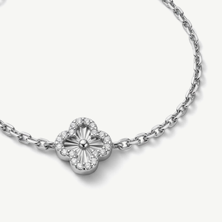 Bracciale Fabiani con Fiore in Argento