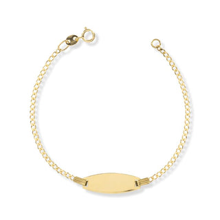 Bracciale Fabiani Bambino con targhetta in Oro 9kt - Fabiani Gioiellerie
