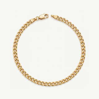 Bracciale Maglia Barbazzale - Placcatura Oro 18Kt