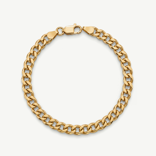 Bracciale Maglia Barbazzale - Placcatura Oro 18Kt