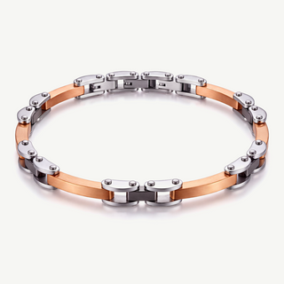 Bracciale Maglia a Segmenti Multicolore