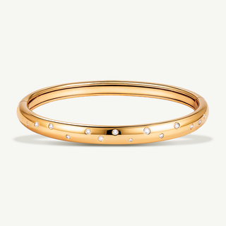 Bracciale Bubble in oro rosa 18Kt con diamanti