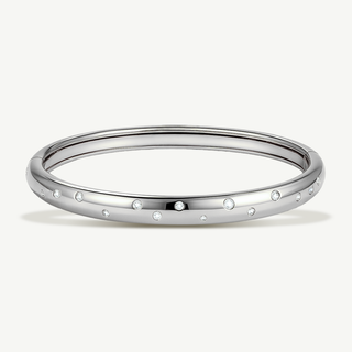 Bracciale Bubble in oro bianco 18Kt con diamanti