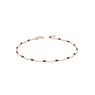 Bracciale Fabiani in oro giallo 9Kt con smalti - Fabiani Gioiellerie