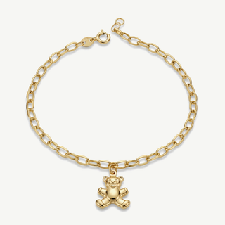 Bracciale Fabiani con orsetto in oro giallo 9kt