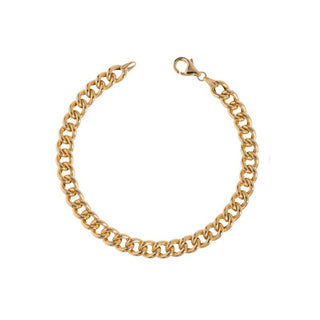 Bracciale Fabiani a catena barbazzale in oro giallo 18Kt - Fabiani Gioiellerie