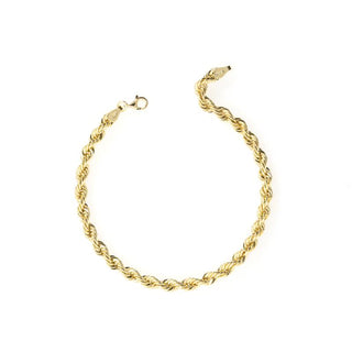 Bracciale Fabiani in oro giallo 18Kt con maglia a corda - Fabiani Gioiellerie