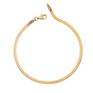 Bracciale Fabiani a maglia specchio in oro giallo 9 Kt