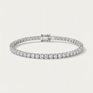 Bracciale Tennis Monaé - Moissanite e Argento 925