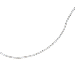 Bracciale Fabiani tennis in oro bianco 18kt e zirconi - Fabiani Gioiellerie