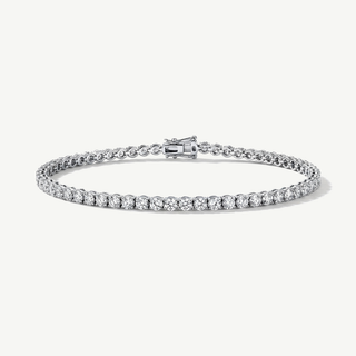 Bracciale tennis Fabiani in oro bianco 9kt con diamanti