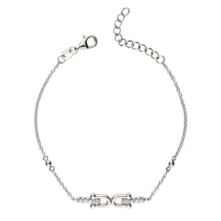 Bracciale Fabiani in argento 925 con Zirconi