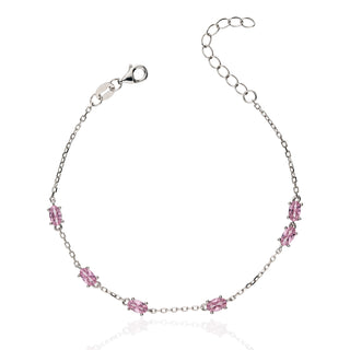 Bracciale Fabiani in argento 925 con zirconi