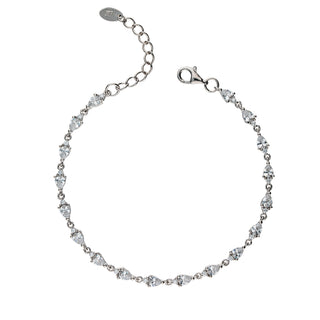 Bracciale Fabiani in argento 925 con zirconi