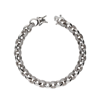 Bracciale Fabiani in argento 925 con zirconi