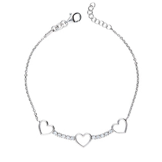 Bracciale Fabiani 3 Cuori