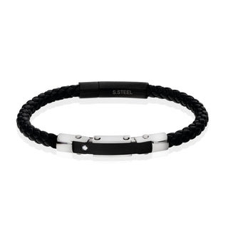 Bracciale Fabiani uomo acciaio