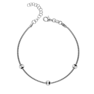 Bracciale Fabiani con sfere in argento 925 - Fabiani Gioiellerie