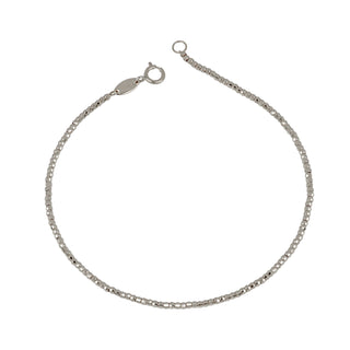 Bracciale Fabiani a sfere diamantate in oro bianco 9Kt - Fabiani Gioiellerie