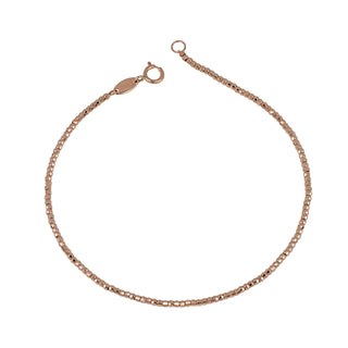 Bracciale Fabiani a sfere diamantate in oro rosa 9Kt - Fabiani Gioiellerie