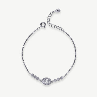 Bracciale Solitario Zirconi Bianchi Argento 925 Fabiani