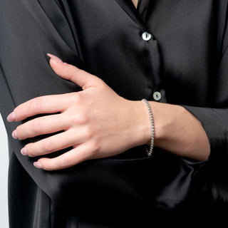 Bracciale Fabiani tennis in argento 925 - Fabiani Gioiellerie