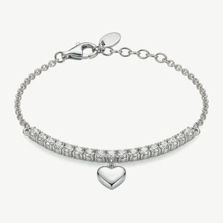 Bracciale Fabiani con Cuore in Argento