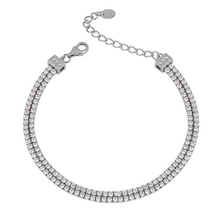 Bracciale Fabiani tennis in argento 925 - Fabiani Gioiellerie