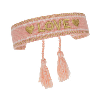 Love Fabiani fabric bracelet