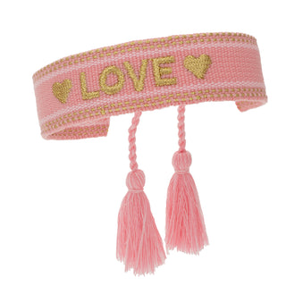 Love Fabiani fabric bracelet