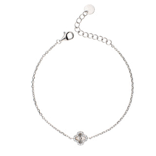 Bracciale Fiore Zirconi Bianchi Argento 925 Fabiani