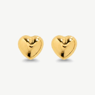 Orecchini Fabiani Bambini a Cuore in Oro 9 Kt